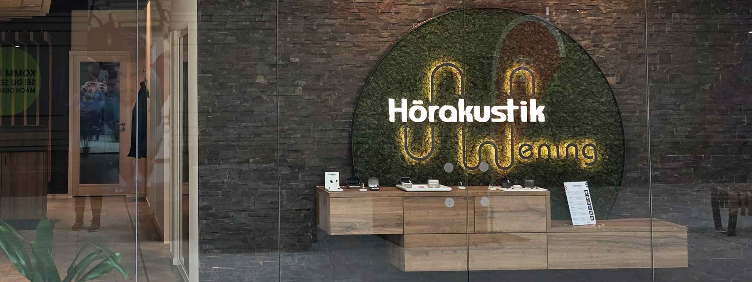 Ladenbild Hörakustik Wening